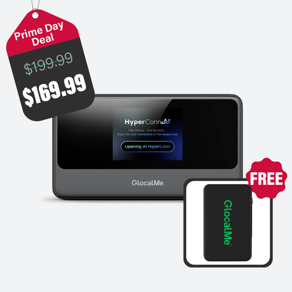 MeowGo G40 Pro | 4G WiFi Hotspot with 15H Battery - GlocalMe