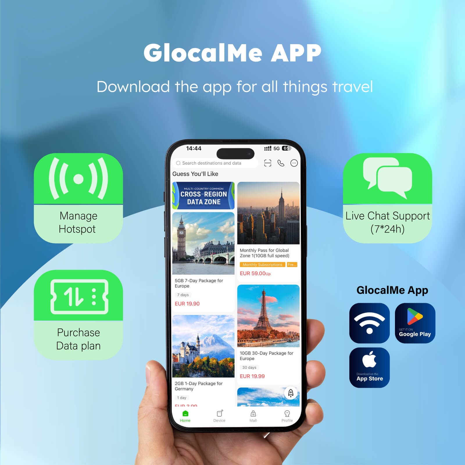 UPP - CloudSIM 4G Mobile WiFi