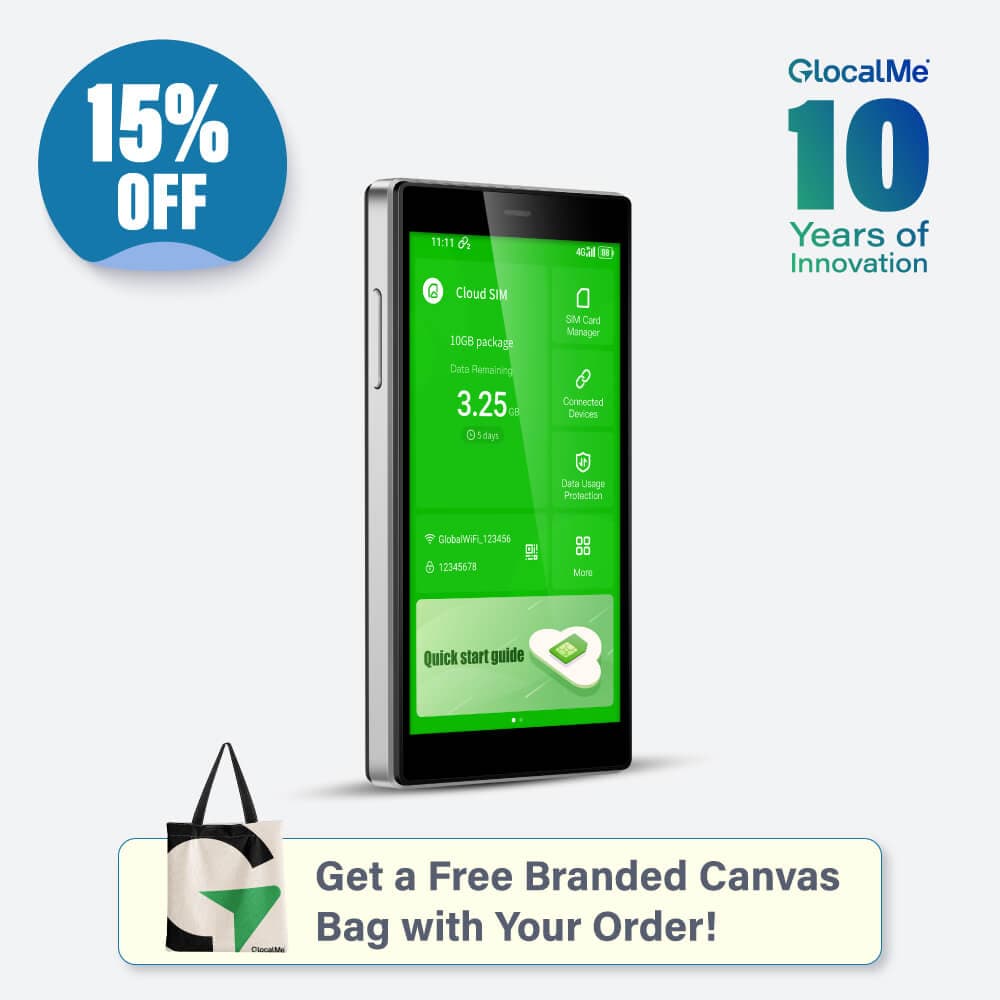 GlocalMe G4 Pro 100ギガ付き ポケットWiーFi 国内海外 Amazon.co.jp: GlocalMe G4 Pro ギガ付きセット 3900mAh