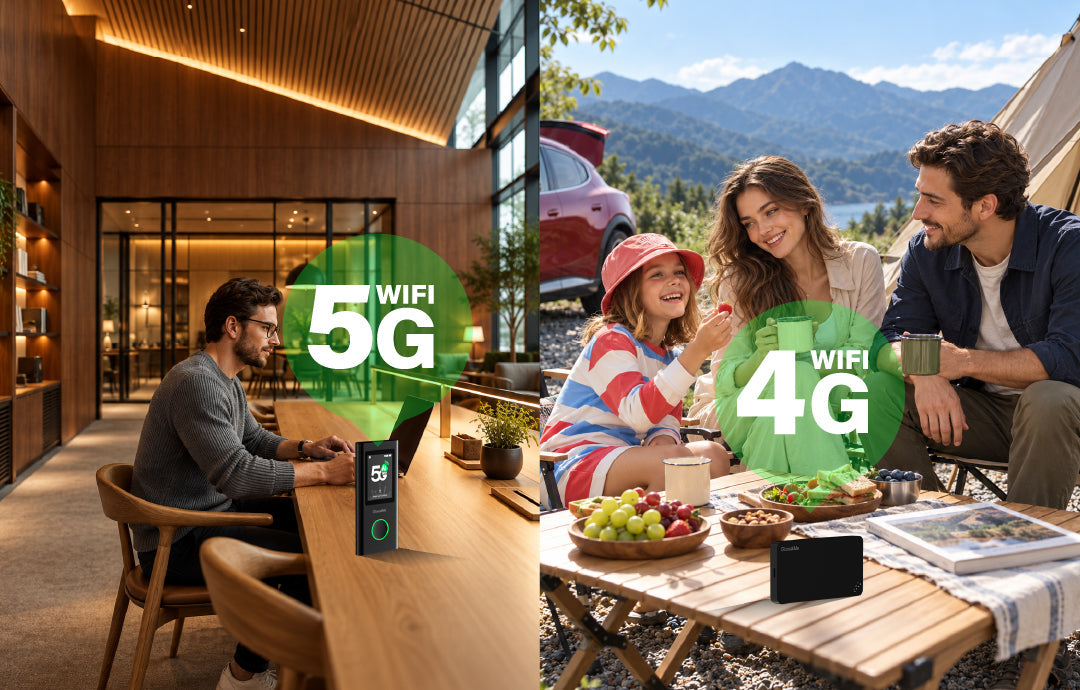 Best Travel WiFi: GlocalMe Portable WiFi Hotspot Devices: 5G or 4G LTE?