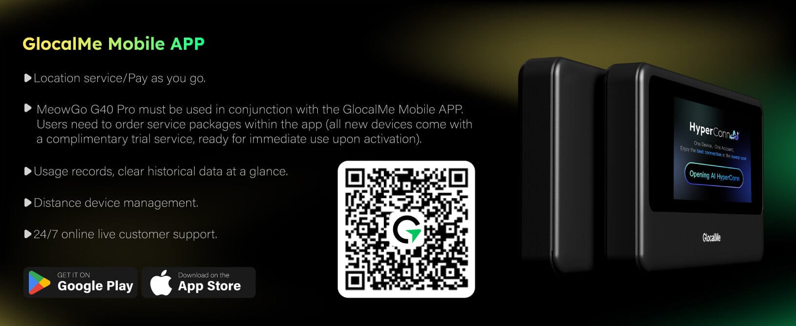 4G portable wifi device 