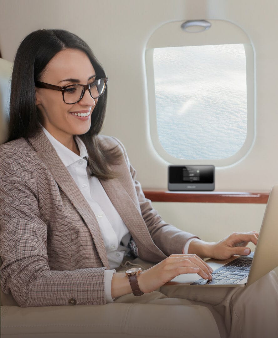 portable mobile wifi for airplane