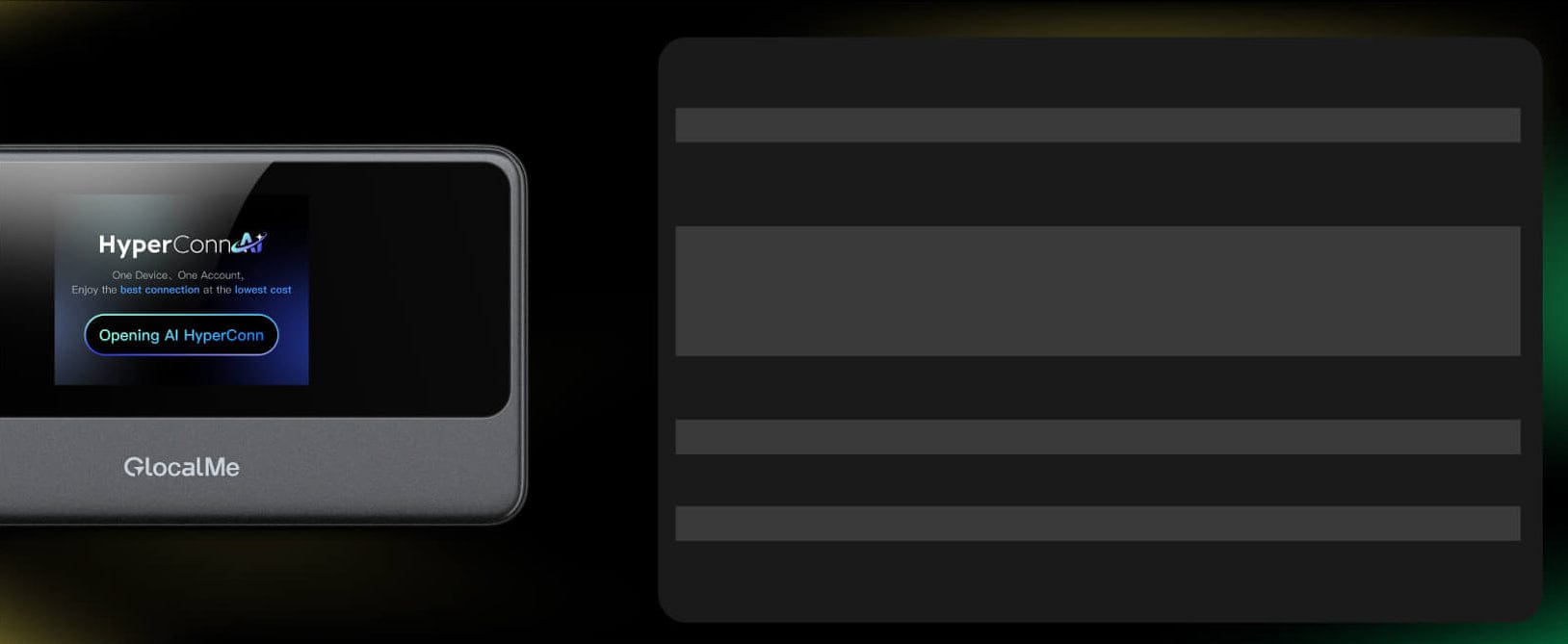 4G portable wifi device 