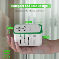 GlocalMe RoamPlug Adapter with 4G WIFI Hotspot