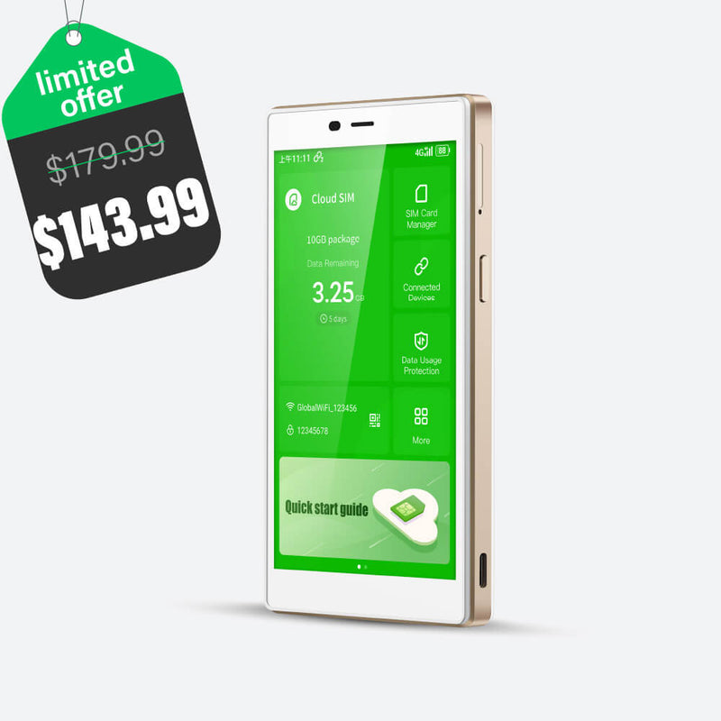 G4 Pro - 5'' Touch Screen Mobile WiFi
