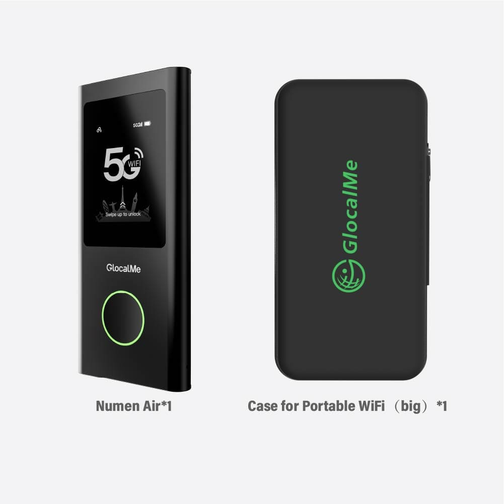 ★良品★ GlocalMe Numen Air GLMU21A01 ルーター Numen Air | Fast & Secure Global 5G WiFi Hotspot - GlocalMe