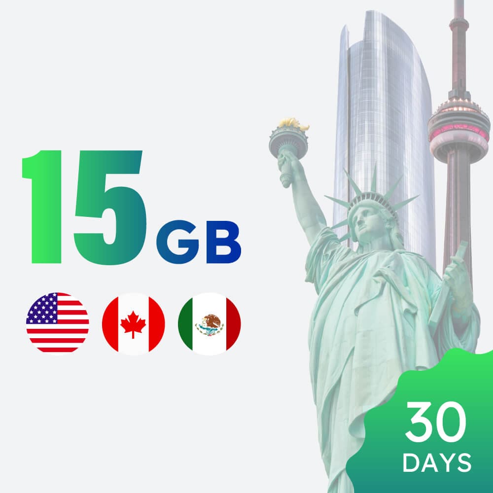 15GB N.A. 30 Days High Speed Data Package - GlocalMe