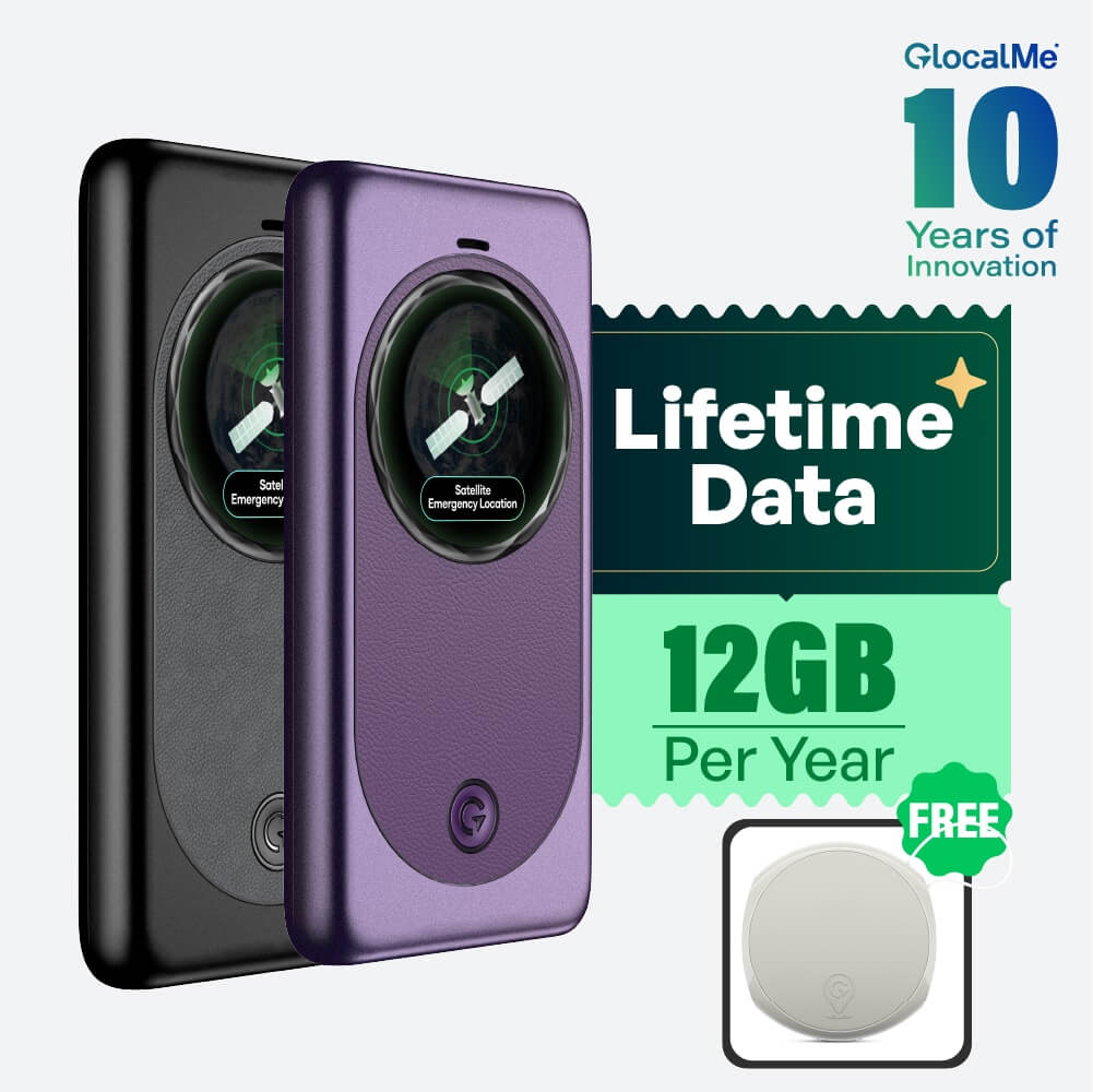 GlocalMe MeowGo G50 Max - HyperConn 5G Satellite Mobile WiFi Hotspot
