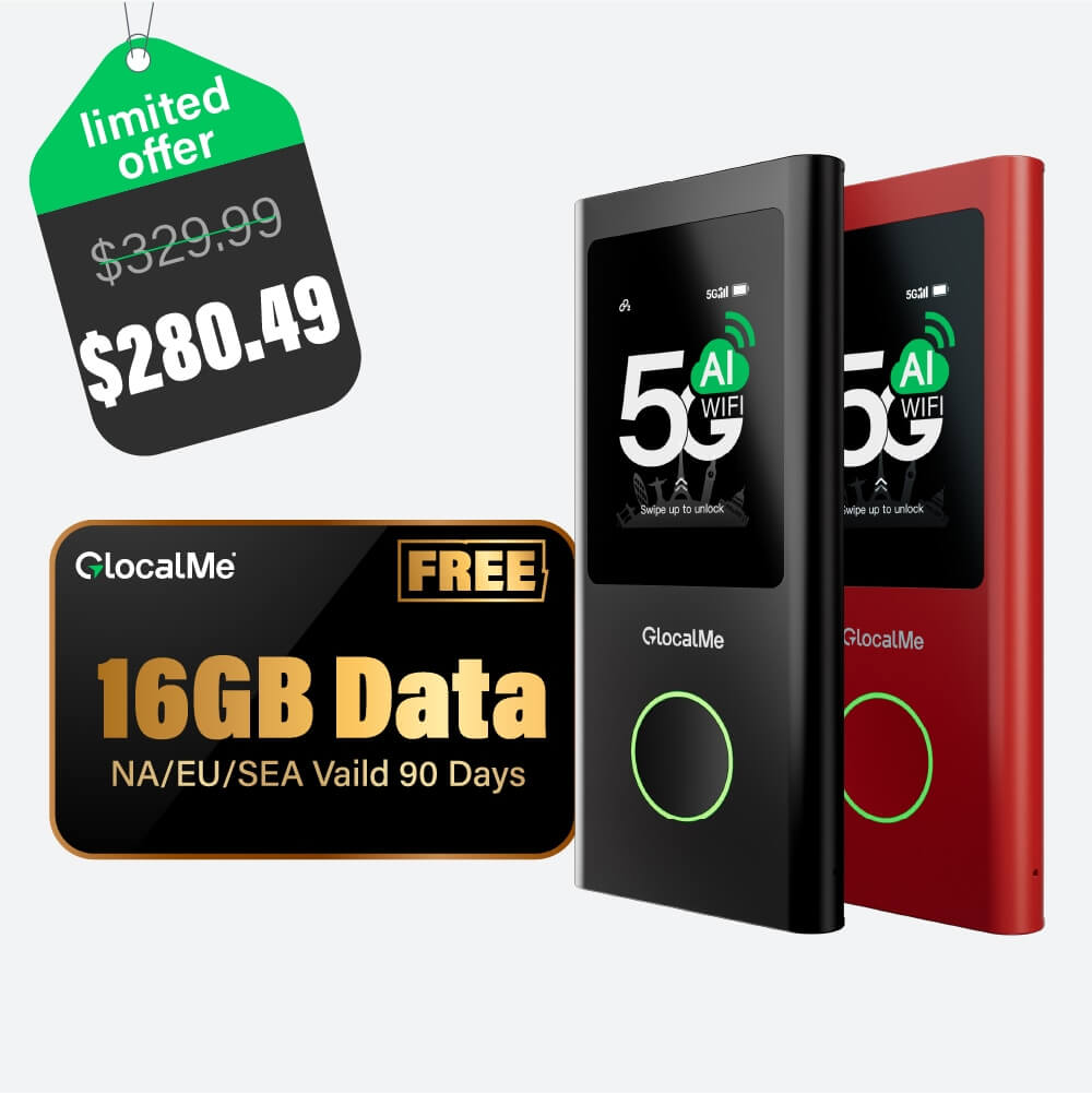 GlocalMe Numen Air - World First Global 5G Mobile WiFi