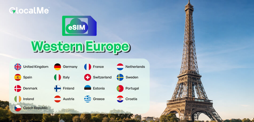 eSIM - Western Europe