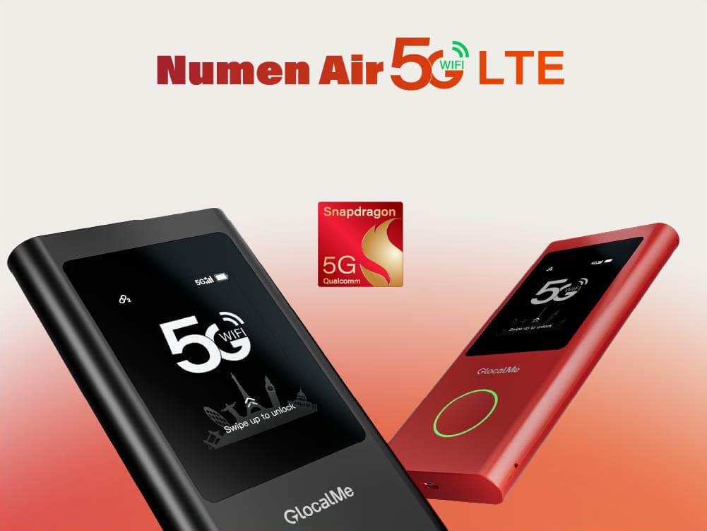 GlocalMe Numen Air 5G Portable WiFi