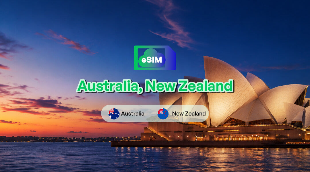eSIM - Australia & New Zealand