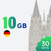 10GB 30天德國數據流量套餐