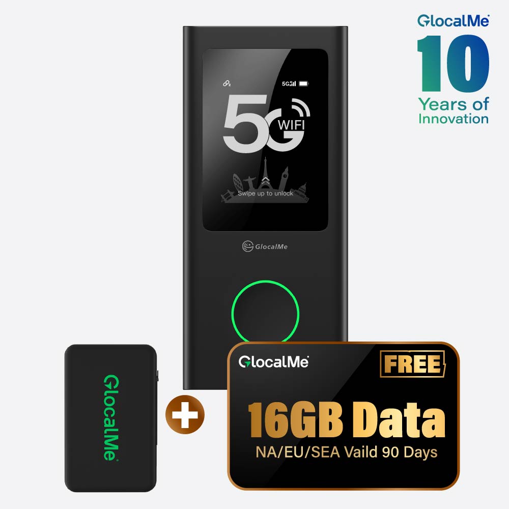 MeowGo G40 Pro | 4G WiFi Hotspot with 13H Battery - GlocalMe