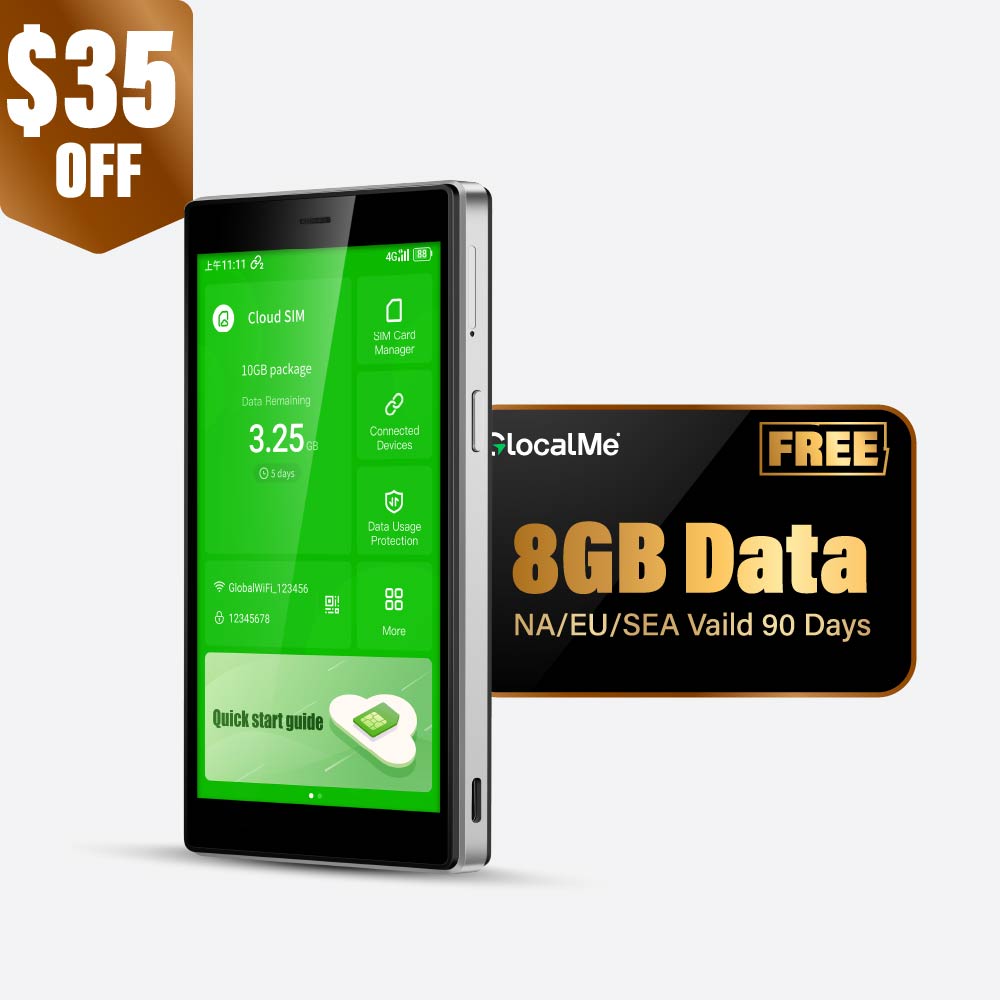 G4 Pro - 5'' Touch Screen Mobile WiFi