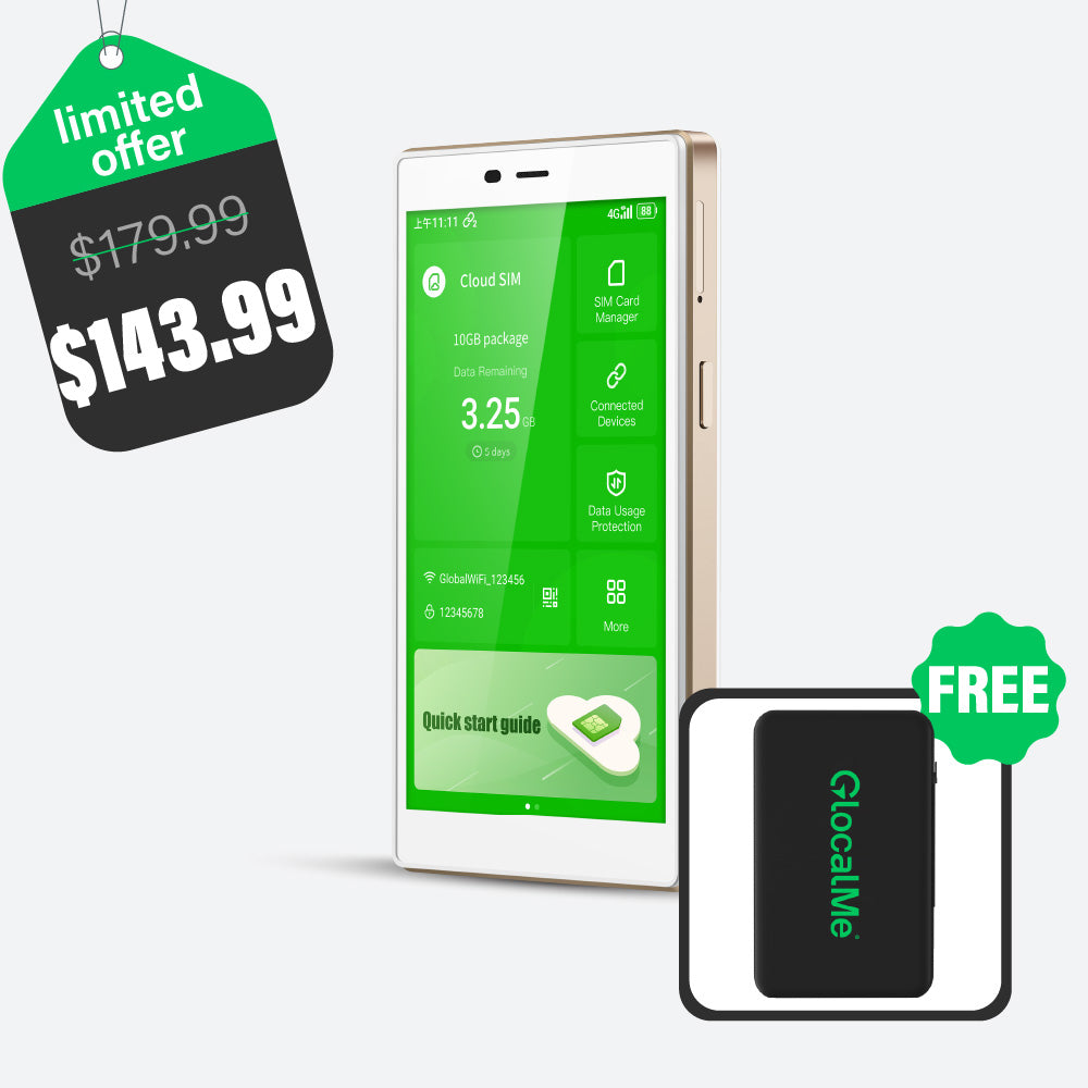 G4 Pro - 5'' Touch Screen Mobile WiFi