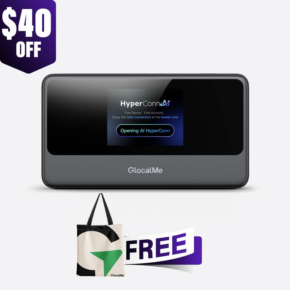 MeowGo G40 Pro - HyperConn™ & Wi-Fi 5 Technology Mobile WiFi