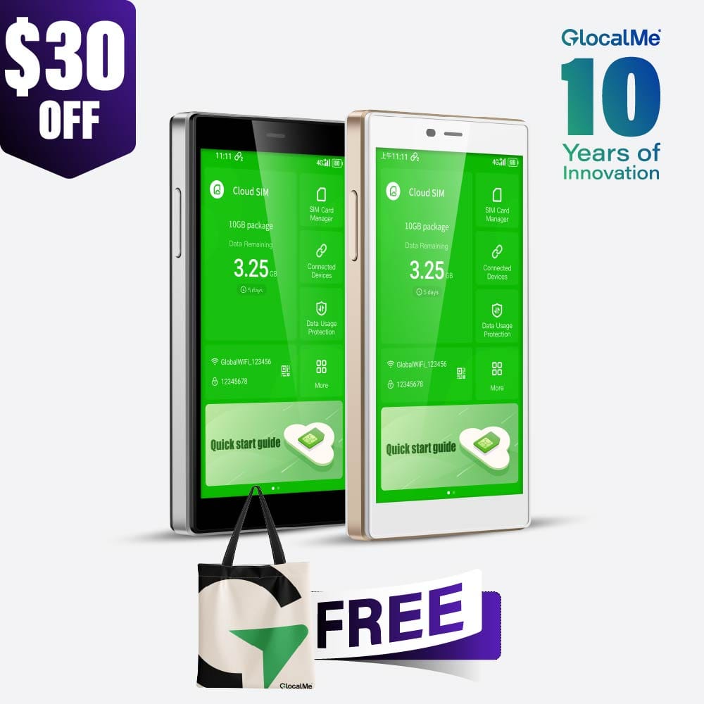 G4 Pro - 5'' Touch Screen Mobile WiFi