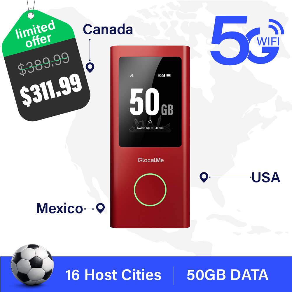 Numen Air | Fast & Secure Global 5G WiFi Hotspot - GlocalMe