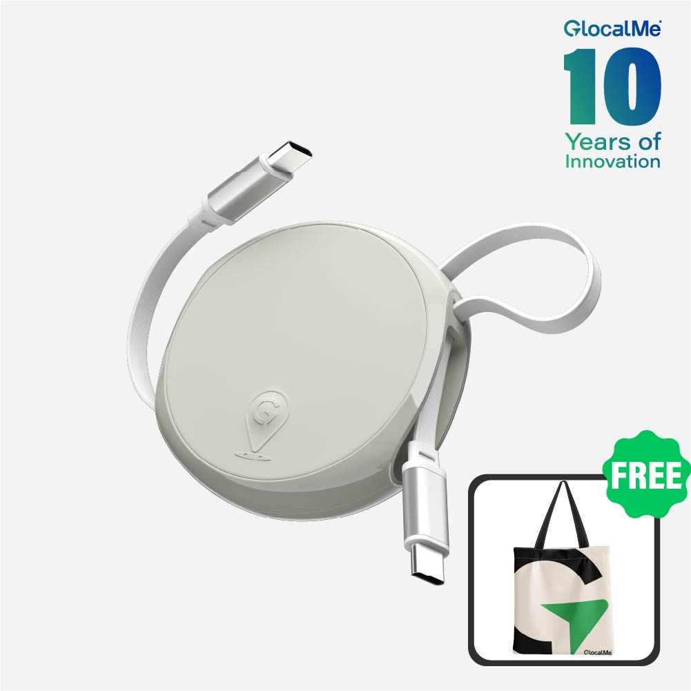 GlocalMe UniCord Plus Charging Cable with Tracker