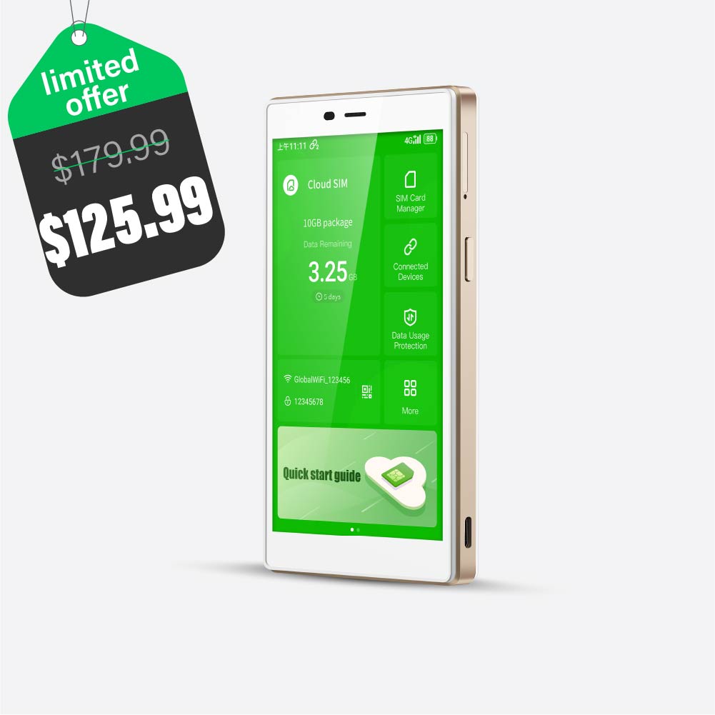 G4 Pro - 5'' Touch Screen Mobile WiFi